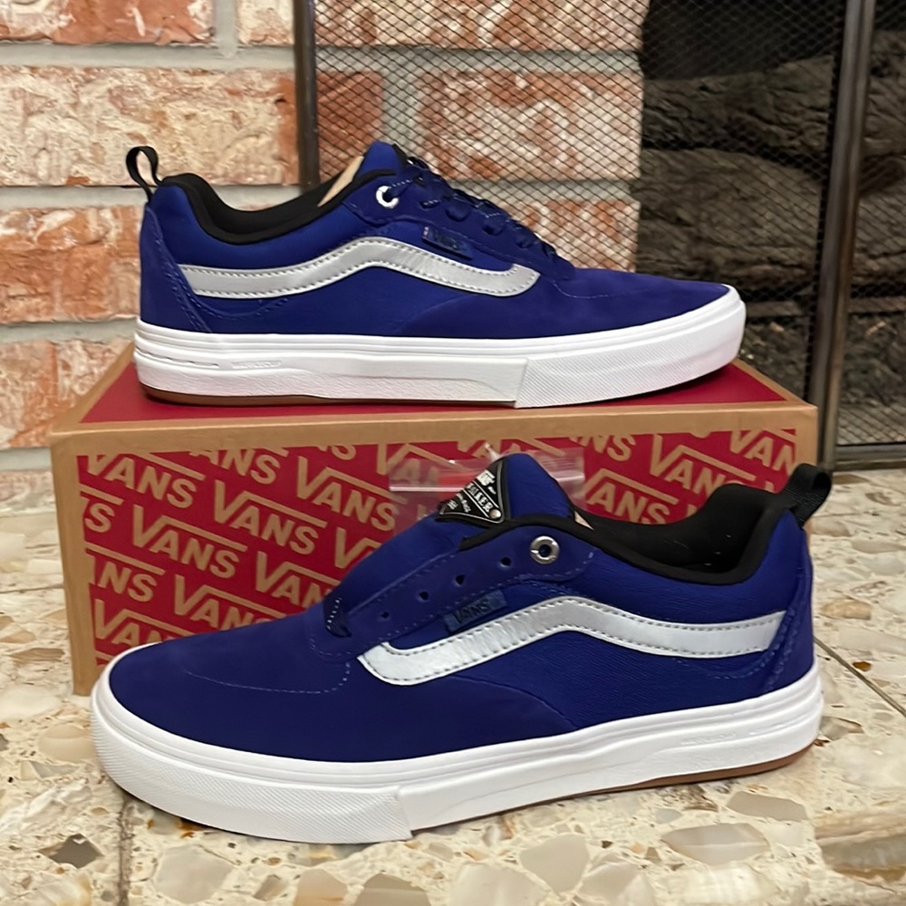Vans Kyle Walker pro Reflective Blue Print True white